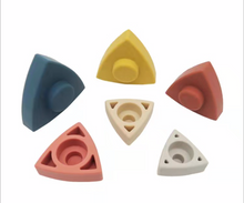 Load image into Gallery viewer, Steti Baby Stackable Block, Soft Silicone, BPA Free
