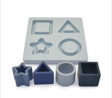 Load image into Gallery viewer, Steti Baby Stackable Toy, Soft Silicone, BPA Free, XXOO
