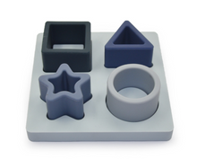 Load image into Gallery viewer, Steti Baby Stackable Toy, Soft Silicone, BPA Free, XXOO
