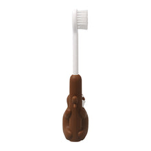 Load image into Gallery viewer, Steti Manual Kids Toothbrush for Toddlers Aged 2 to 8, BPA-Free Soft Bristles, Healthy for Gentle Gum, Sensitive Teeth; Non-Slip Silicone, Easy to Hold Handle, Cute, Attractive Sloth Design

