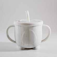 Load image into Gallery viewer, Silicone Food Grade Cup with Straw, Air Tight, Various Colors, Suitable for Kids 6 Months Up
