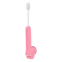 Load image into Gallery viewer, Steti Manual Kids Toothbrush for Toddlers Aged 2 to 8, BPA-Free Soft Bristles, Healthy for Gentle Gum, Sensitive Teeth; Non-Slip Silicone, Easy to Hold Handle, Cute, Attractive Unique Wrench Design
